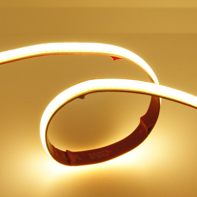 5W FREECUT COB LED pásek, 8mm, 24VDC, 528LED/m, Ra>90, IP20, 5let záruka Barva světla: Teplá bílá, 2700K