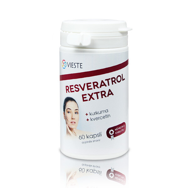 VIESTE Resveratrol extra 60 kapslí