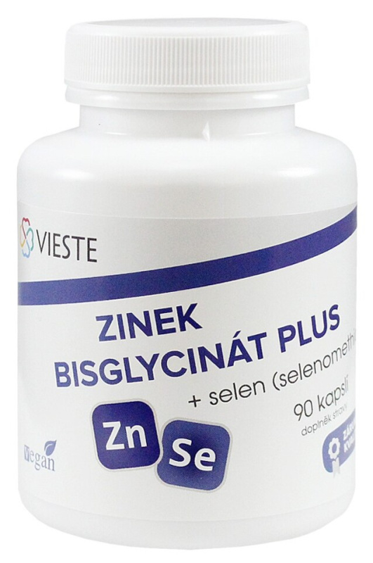 VIESTE Zinek bisglycinát plus 90 kapslí