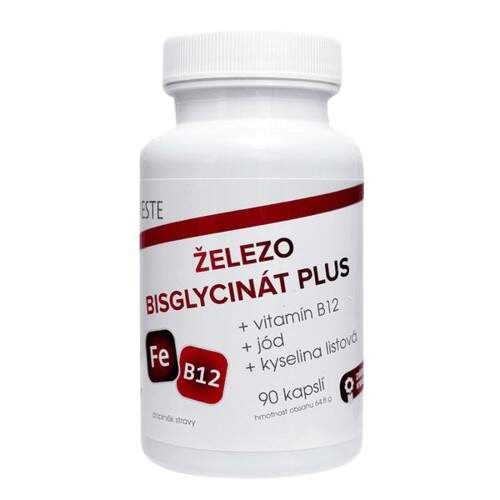 VIESTE Železo bisglycinát Plus 90 kapslí