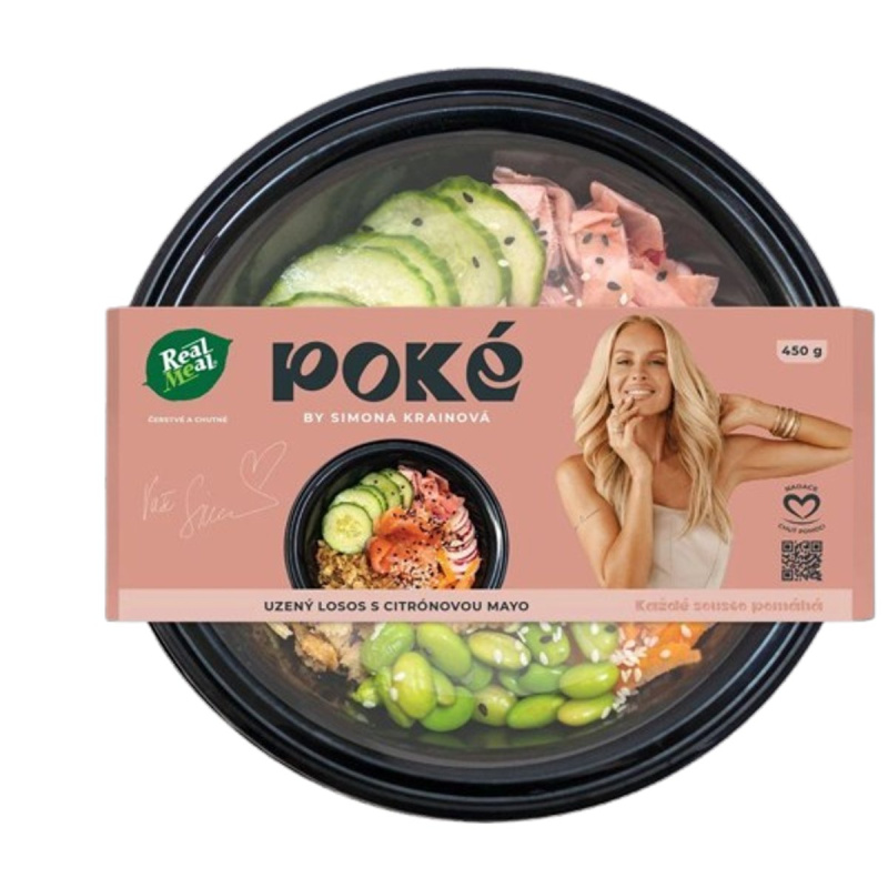Poké by Simona Uzený losos s citrónovou mayo