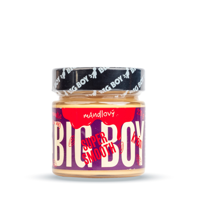 BIG BOY® Mandlový krém super smooth 220g