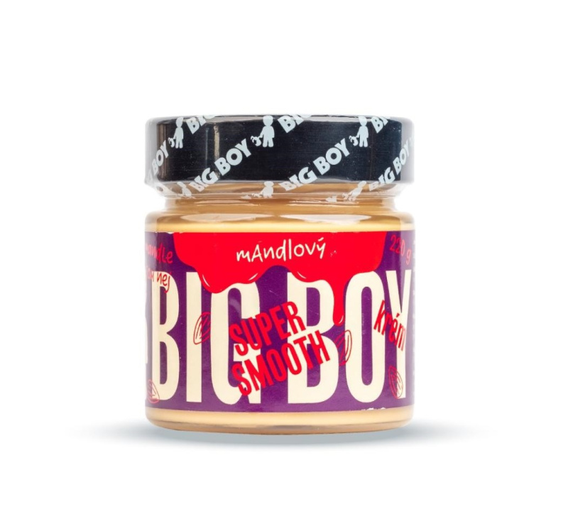 BIG BOY® Mandlový krém super smooth 220g