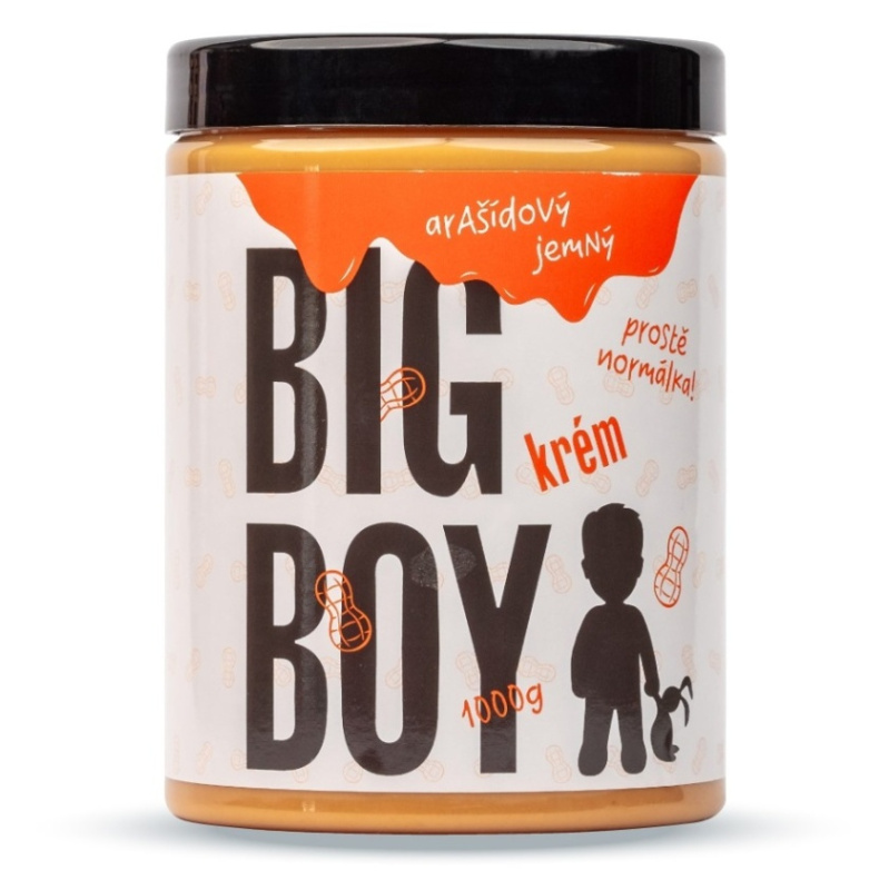 Big Boy Arašídový krém Jemný 1 kg