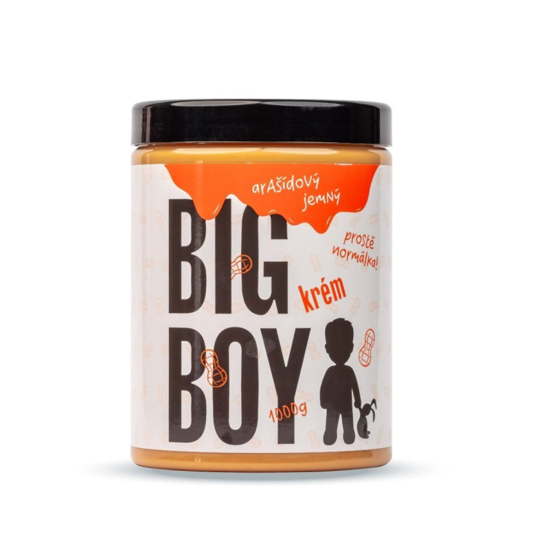 Big Boy Arašídový krém Jemný 1 kg