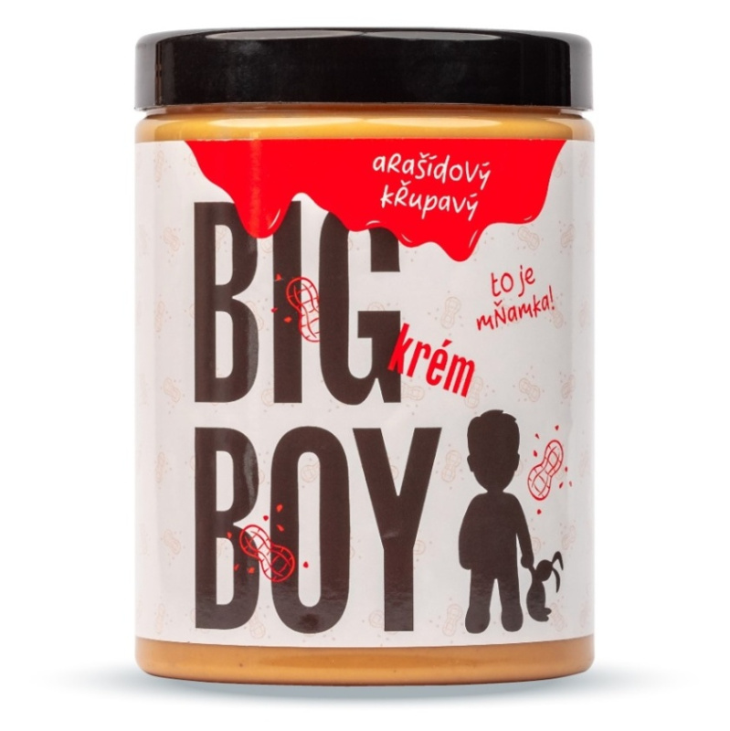 Big Boy Arašídový krém Křupavý 1KG