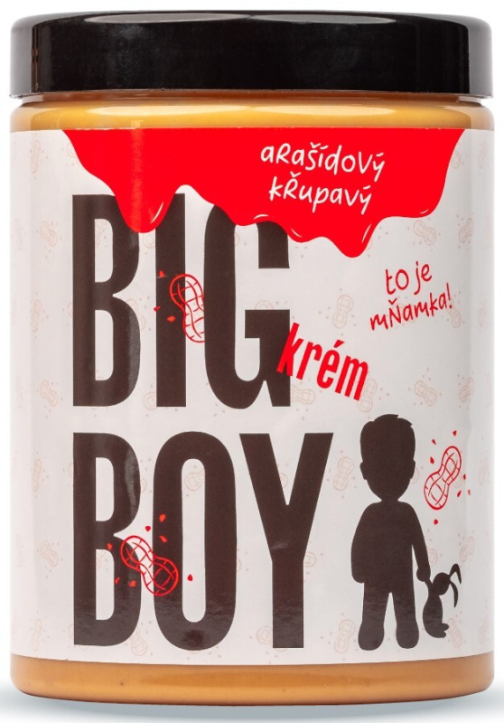 Big Boy Arašídový krém Křupavý 1KG