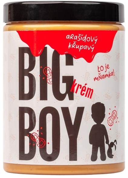 Big Boy Arašídový krém Křupavý 1KG