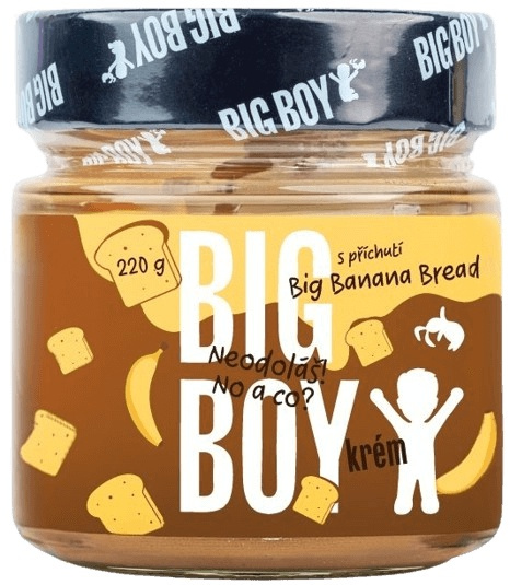 BIG BOY® Big Banana bread - Kešu krém s příchutí banánového chlebíčku 220g