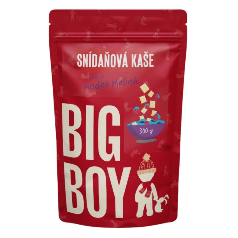 BIG BOY®  Kaše s příchutí modrá malina by @kamilasikl 300g