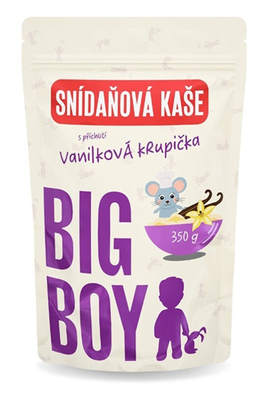 BIG BOY® Rýžová kaše s Vanilková krupička 350g