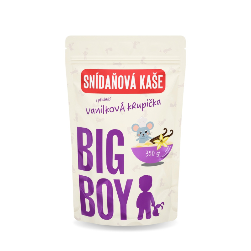 BIG BOY® Rýžová kaše s Vanilková krupička 350g