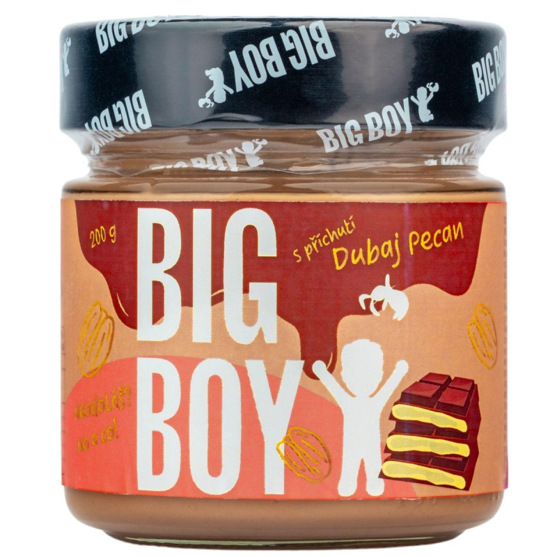 BIG BOY® Pekanový krém s příchutí dubajské čokolády 200g