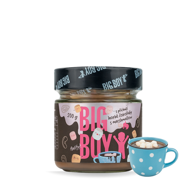 Krém s příchutí horké čokolády a marshmallow 200g