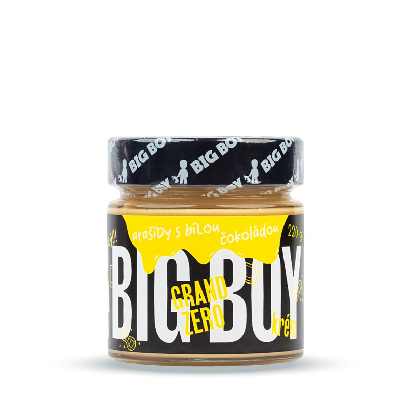 BIG BOY® Grand Zero s bílou čokoládou 220g