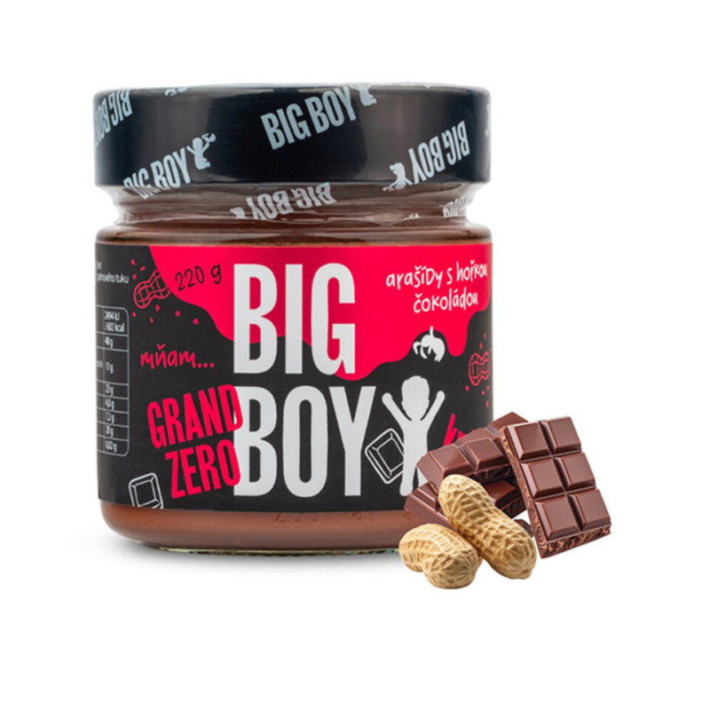 BIG BOY® Grand zero s hořkou čokoládou 220g