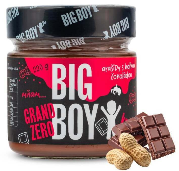 BIG BOY® Grand zero s hořkou čokoládou 220g