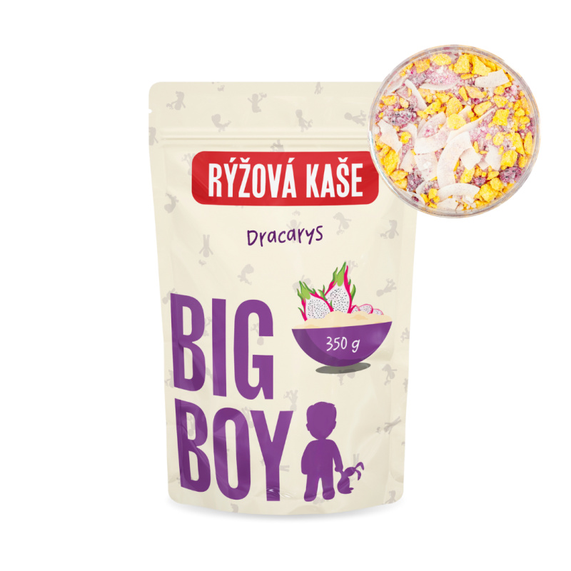 BIG BOY® Rýžová kaše Dracarys 350g Eko varianta