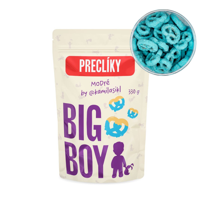 BIG BOY® Modrý preclík by @kamilasikl 330g Eko varianta