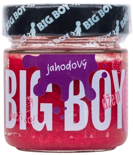 BIG BOY® Jahodový džem s xylitolem 220g