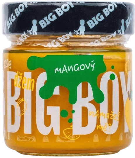 BIG BOY® Mangový džem bez přidaného cukru 220g