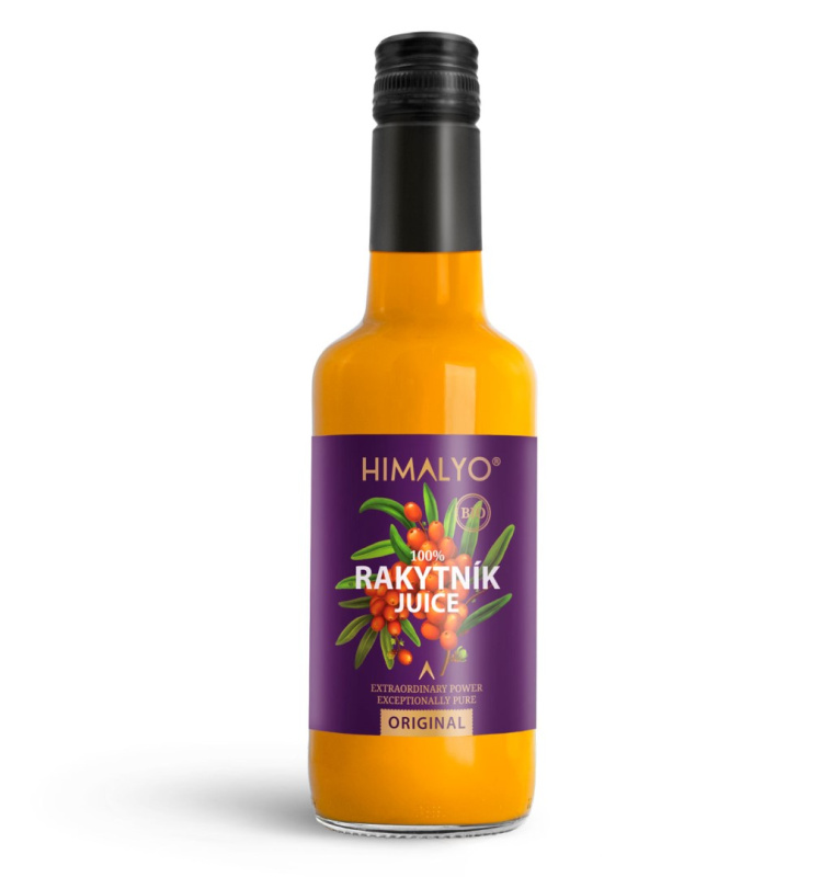 HIMALYO BIO 100% Rakytníkový džus 350ml