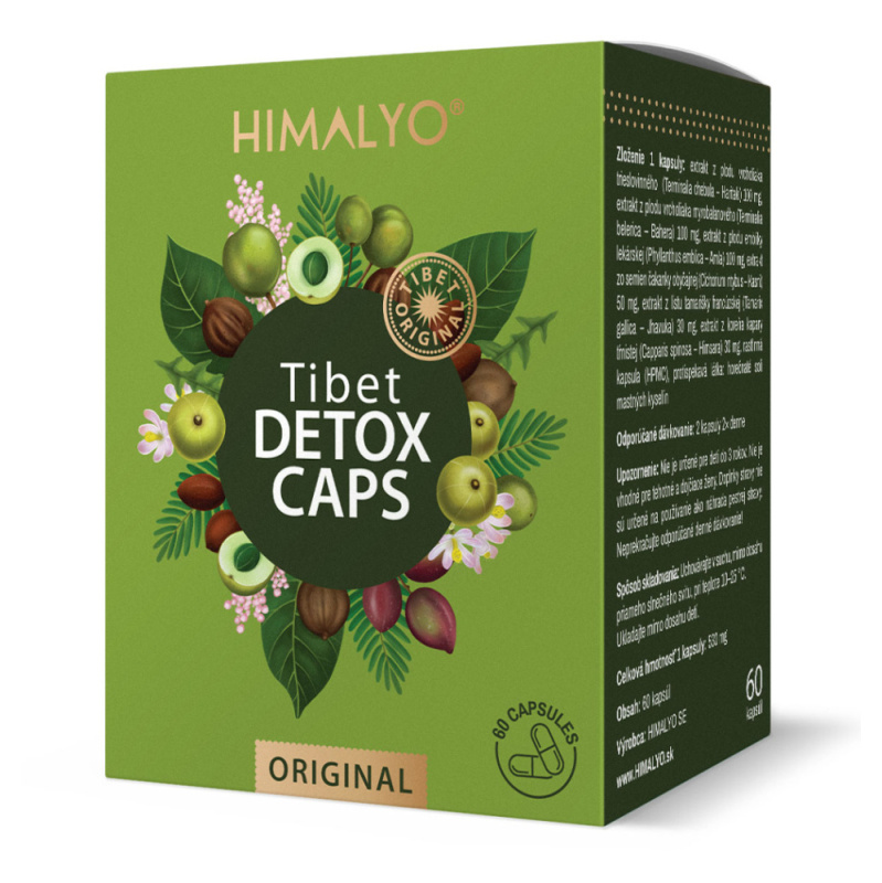 HIMALYO Tibet Detox 60 kapslí