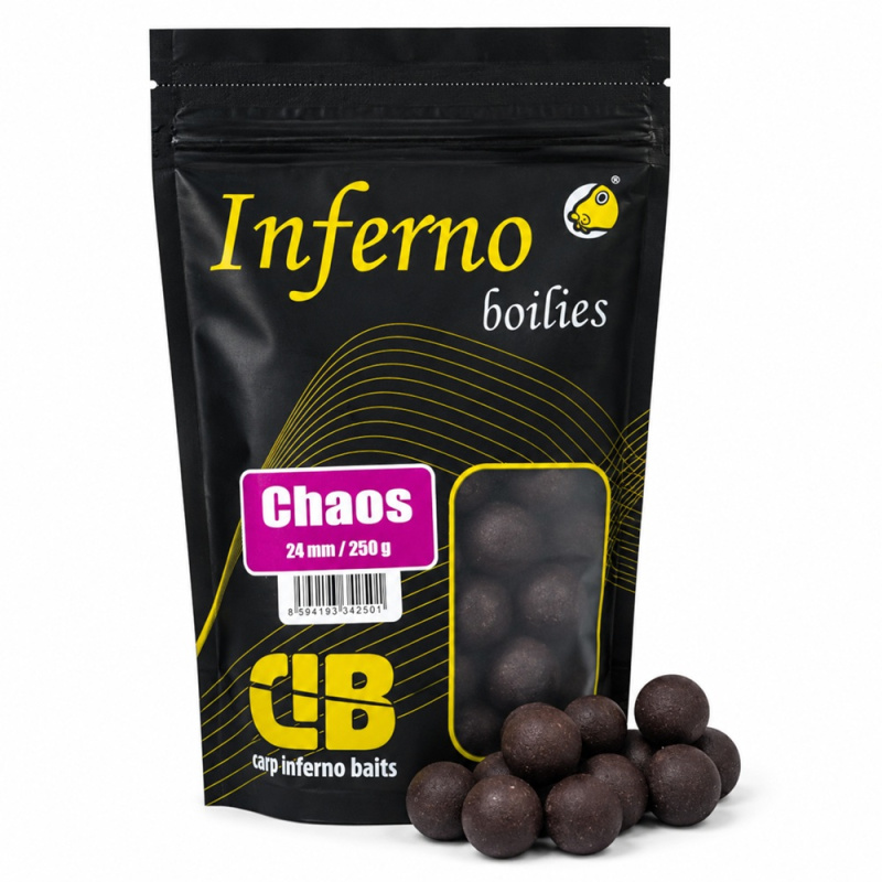 Carp inferno boilies chaos - 250 g 24 mm
