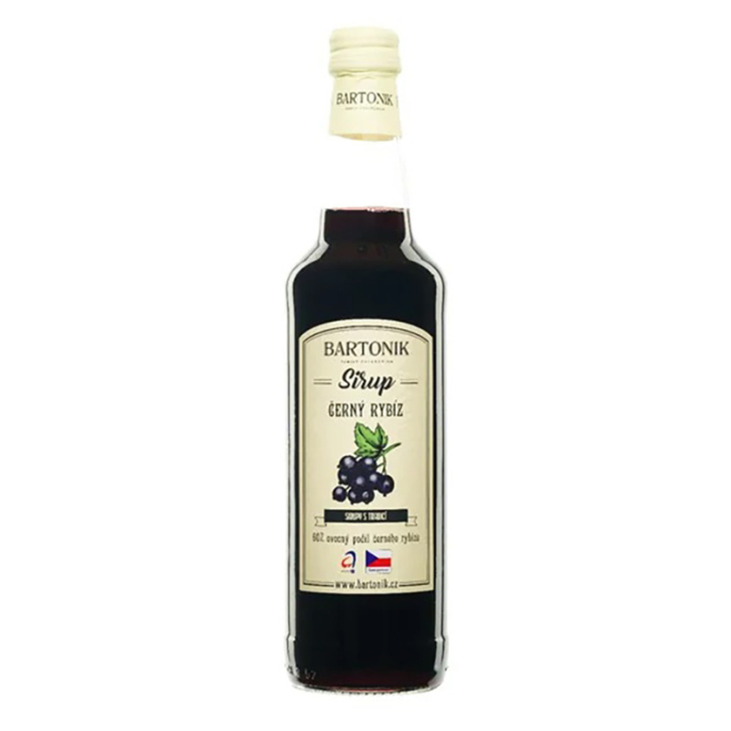 BARTONIK Sirup černý rybíz 500 ml