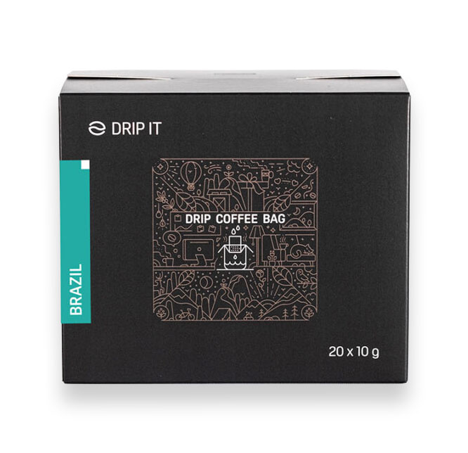Drip it Brazil Minas Gerais Množství v balení: 20 káv