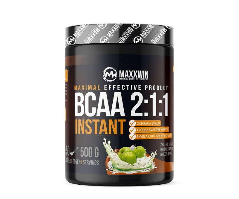 MAXXWIN BCAA 2:1:1 Instant Powder 500g - jablko