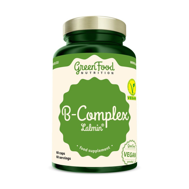 GreenFood B-Komplex Lalmin 60 kapslí