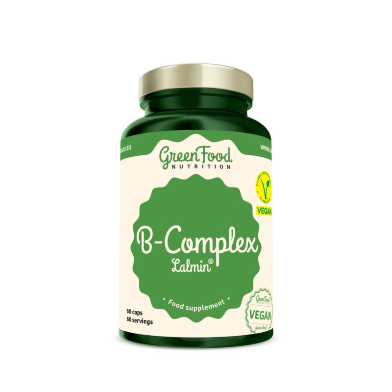 GreenFood B-Komplex Lalmin 60 kapslí