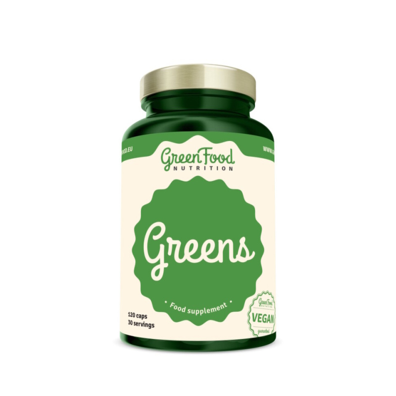 GreenFood Greens 120 kapslí