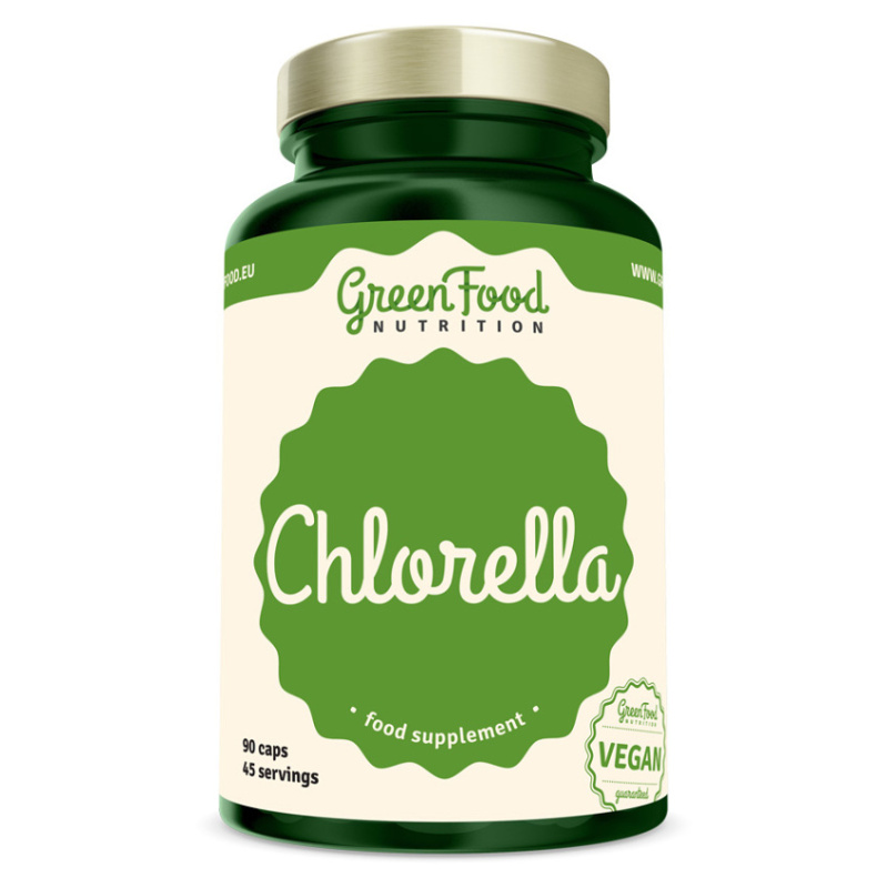 GreenFood Chlorella 90 kapslí