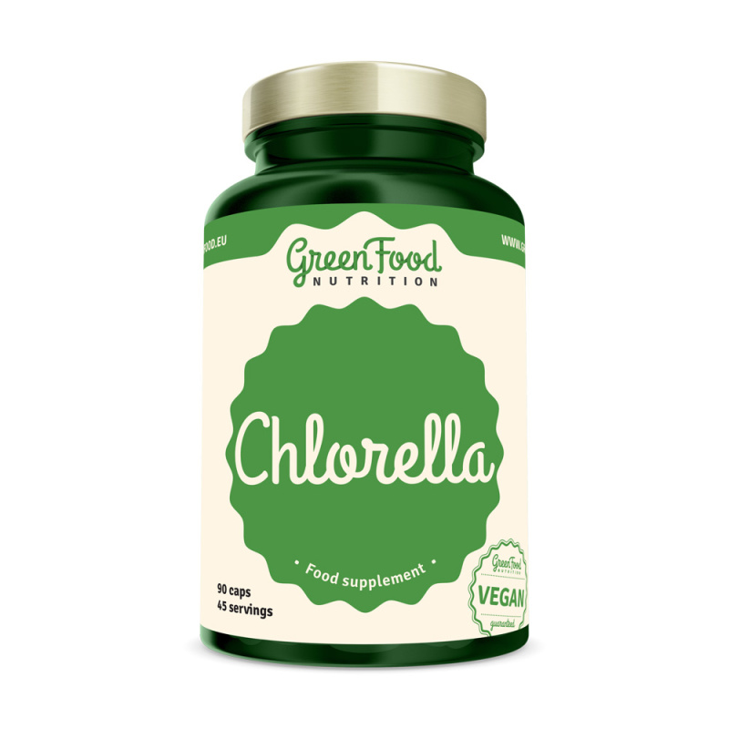 GreenFood Chlorella 90 kapslí