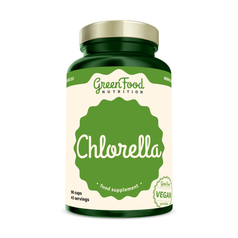 GreenFood Chlorella 90 kapslí