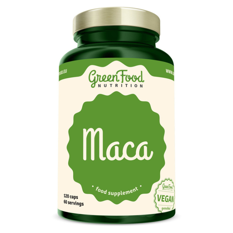 GreenFood Maca 120 kapslí