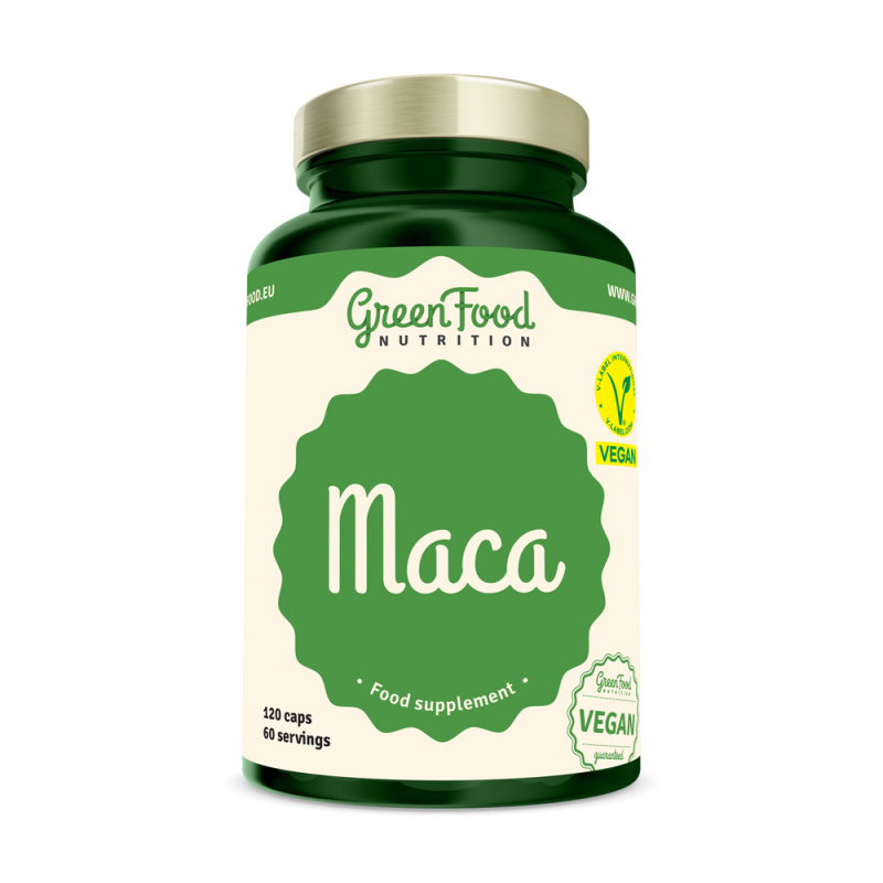 GreenFood Maca 120 kapslí