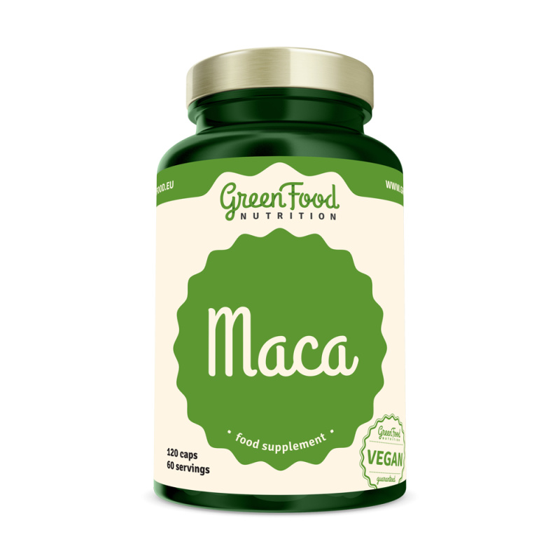 GreenFood Maca 120 kapslí