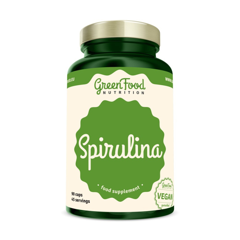 GreenFood Spirulina 90 kapslí