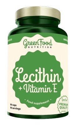 GreenFood Nutrition Lecithin + Vitamin E 90 kapslí