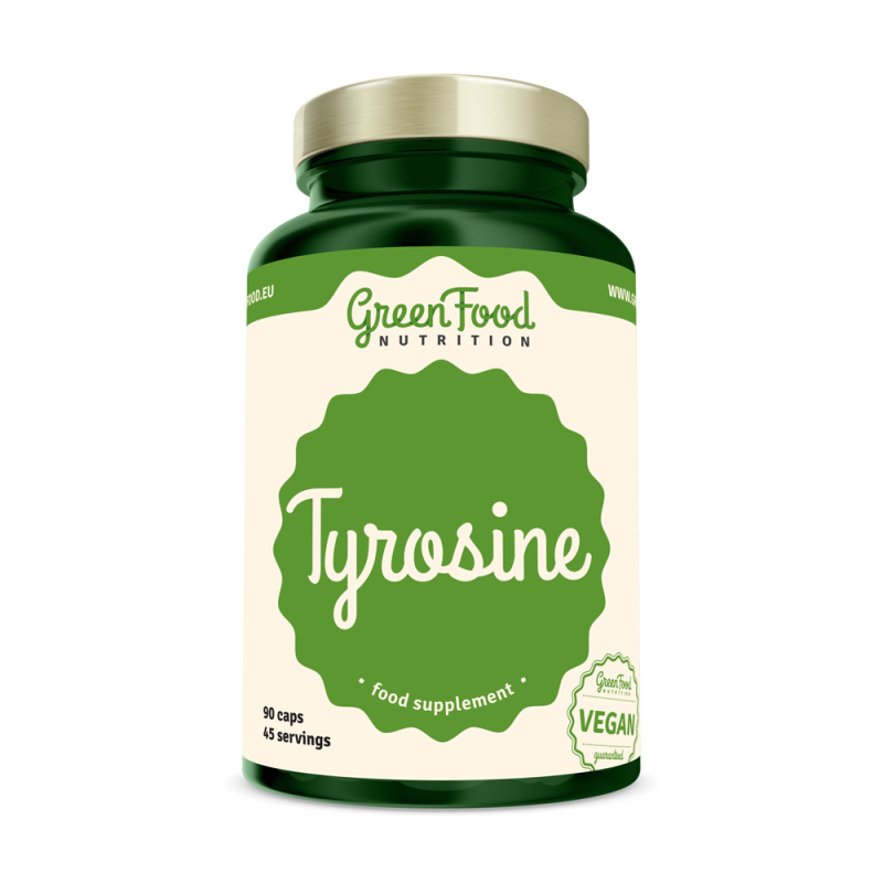 GreenFood Tyrosin 90 kapslí