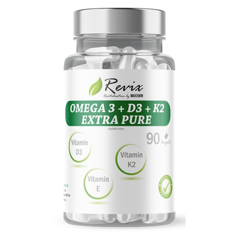 Revix Omega 3+D3+K2+E 90 kapslí