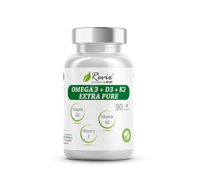 Revix Omega 3+D3+K2+E 90 kapslí