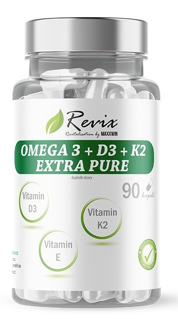 Revix Omega 3+D3+K2+E 90 kapslí