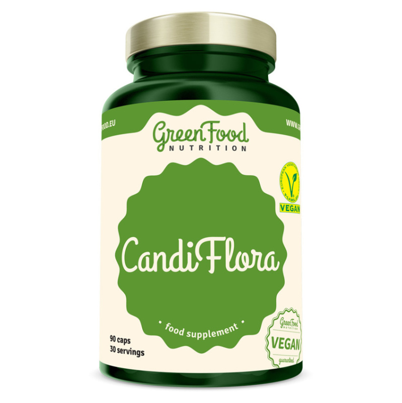 GreenFood Nutrition CandiFlora 90 kapslí