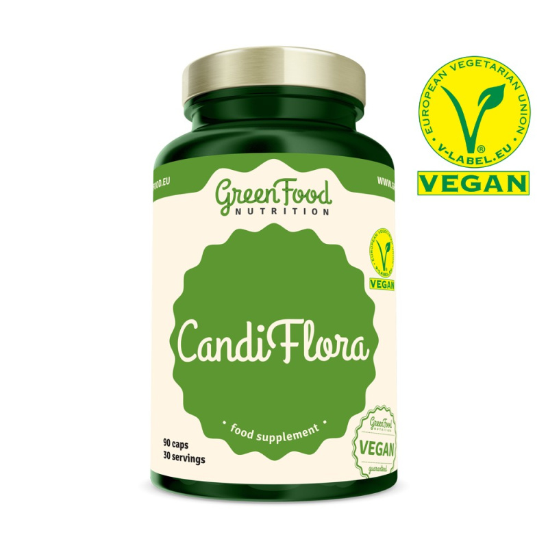 GreenFood Nutrition CandiFlora 90 kapslí