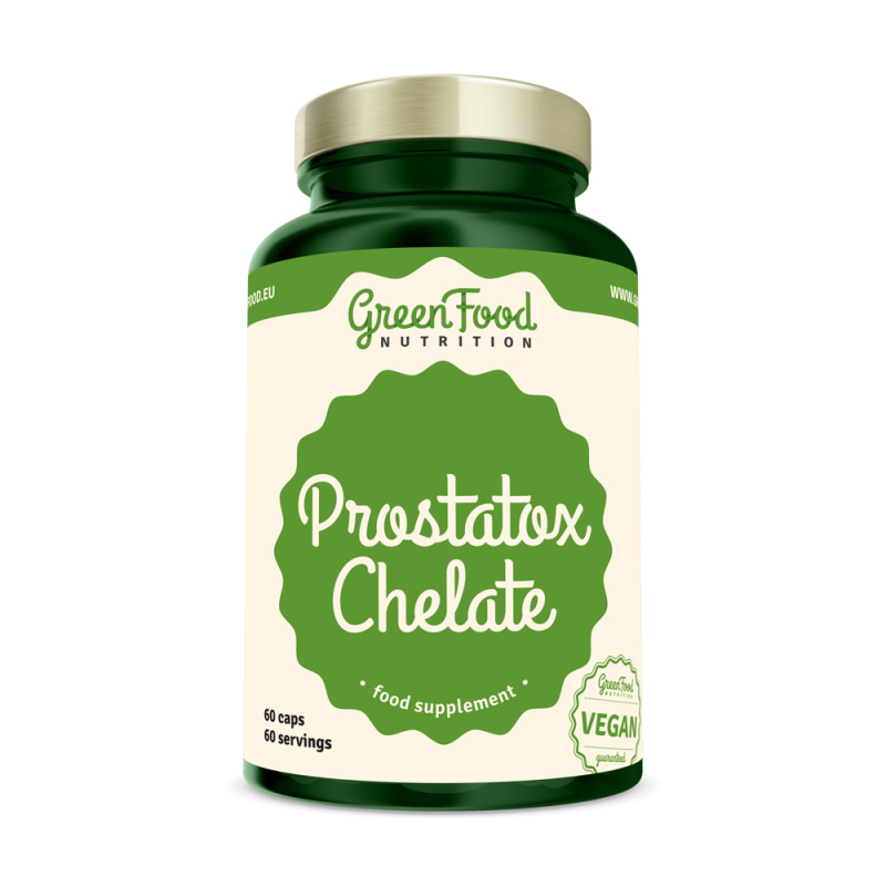 GreenFood Nutrition Prostatox Chelát pro muže 60 kapslí