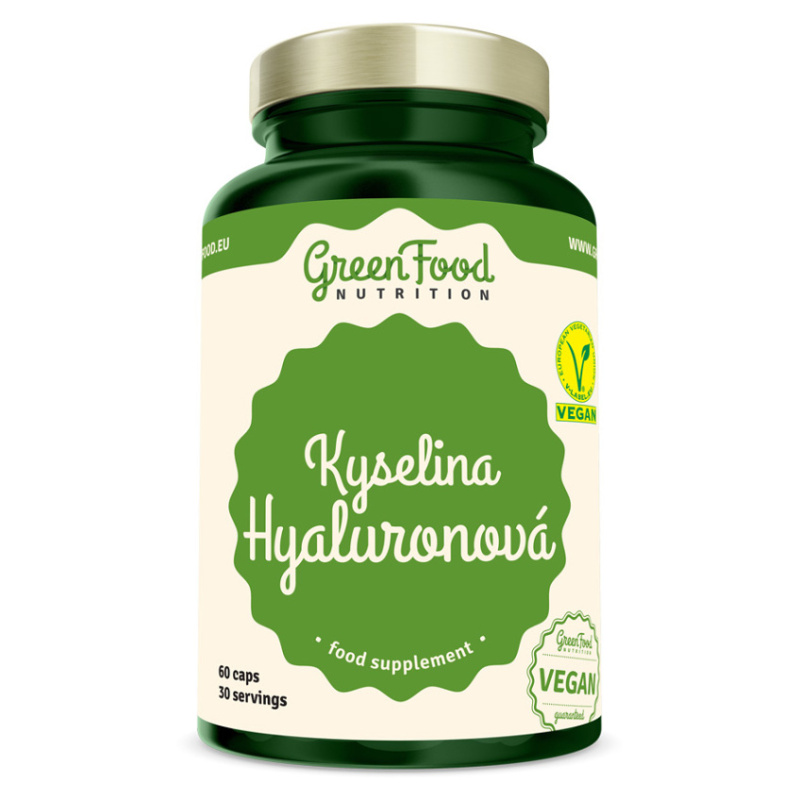 GreenFood Kyselina Hyaluronová 60 kapslí